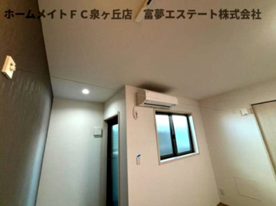 【その他】 | フジパレス助松町Ⅱ番館 | 室内物干し
※イメージ　同物件別号室の写真