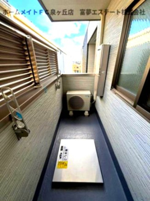 【バルコニー】 | フジパレス助松町Ⅱ番館 | ※イメージ　同物件別号室の写真
