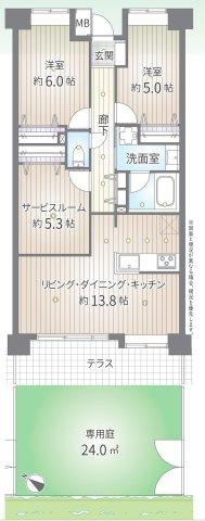 東久留米市学園町１丁目の中古マンション