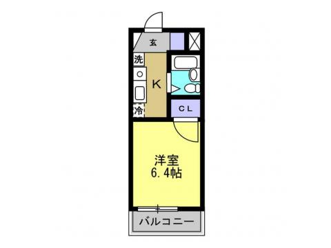 サンウォーム駅西の間取り