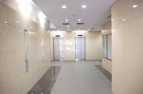 JBSL梅田ビルのロビー|落ち着いたロビーです