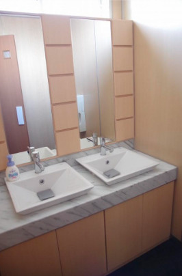 JBSL梅田ビルの洗面所|洗面所です