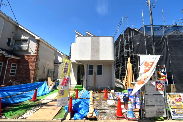 成田東1丁目・新築戸建・8号棟の外観