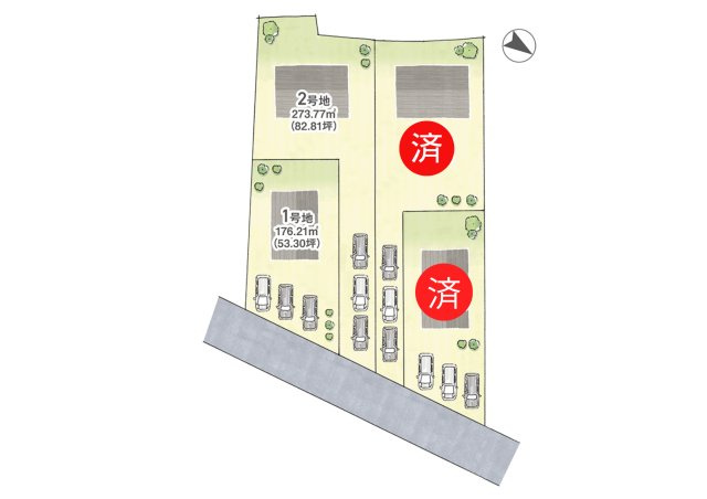 COLORSグリーンヒル草津市芦浦町4区画