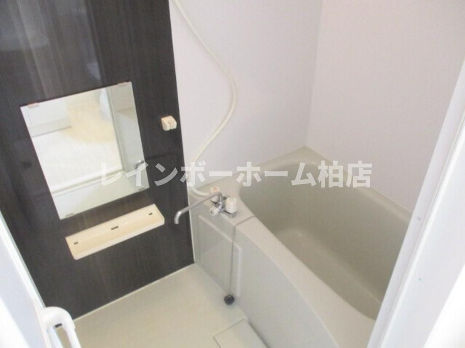 オートロック☆駅徒歩5分☆ネット無料☆の浴室|コンパクトで使いやすいお風呂です