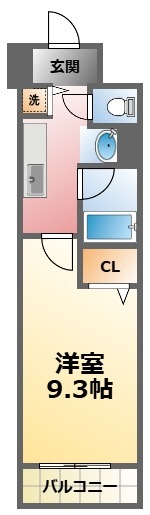 ハイムさわらびの間取り