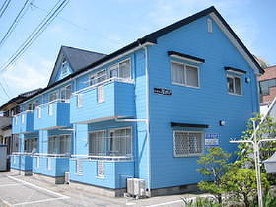 千葉市花見川区幕張町３丁目の一棟アパートの外観