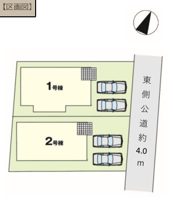 【2号棟　区画図】