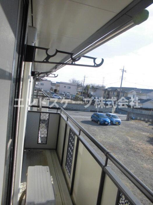 サニーヒル鳥羽のバルコニー|高崎、前橋のお部屋探しはエンドスケープまで！お客様の理想お聞かせ下さい♪