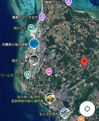 【地図】 | 本部町豊原（限定1区画　770坪） | 地図♪