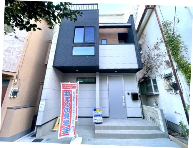 北区赤羽西4丁目　新築戸建限定1棟の外観パース