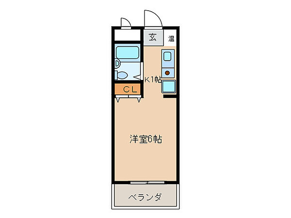 ベルトピア一宮Ⅱの間取り