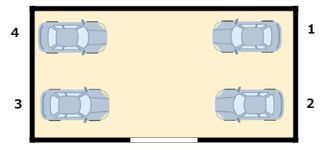 【区画図】 | シャルム西宮里中駐車場