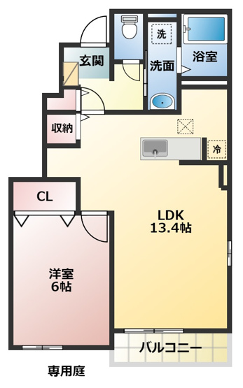 【間取り】 | シェーン　ホーフ