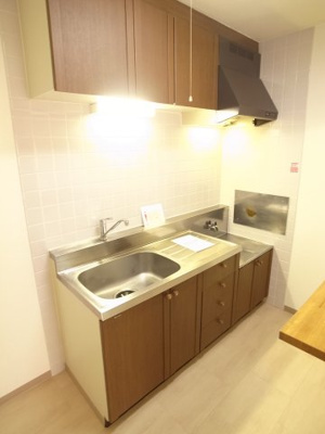 【キッチン】 | エコガーデン　Ｃ棟 | お料理しやすそうです。