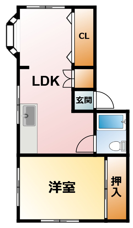 アメニティケントの間取り