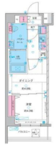 【間取り】 | ガリシア中野新井薬師