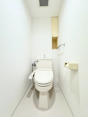 【トイレ】 | 戸塚パーク・ホームズ | ◆清潔感のある白を基調とした落ち着ける空間です！