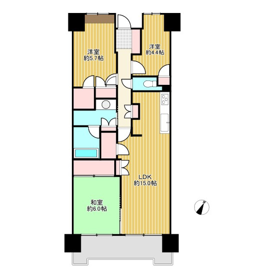 【間取り】 | 戸塚パーク・ホームズ