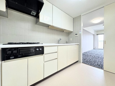 【キッチン】 | 戸塚パーク・ホームズ | ◆長い時間滞在するキッチンだからこそ、食事の準備を楽しい時間に、忙しい時でもスムーズに無駄なく作業できる、お手入れも簡単にできるなど、毎日を楽しくするキッチンスペースに仕上げました。