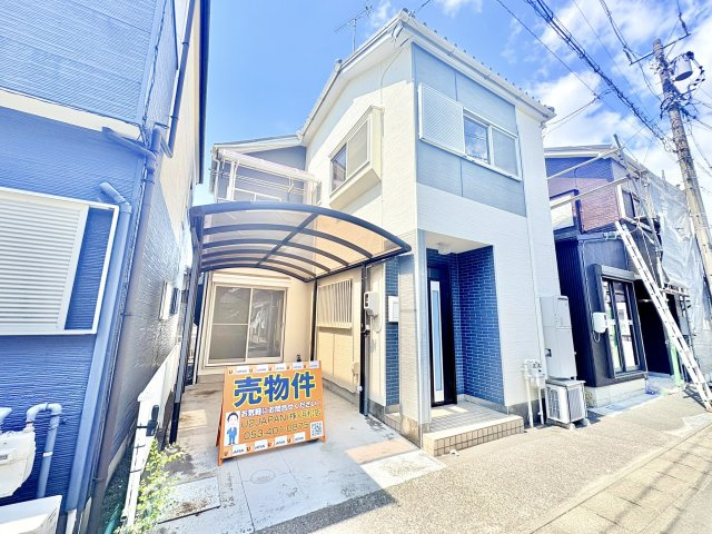 売中古戸建　中央区市野町の外観|築31年 4DKの間取りです。イオンモール市野まで徒歩12分の立地で、利便性のあるエリアです♪