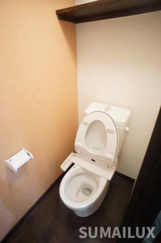 熊本市中央区新大江１丁目の賃貸マンションのトイレ