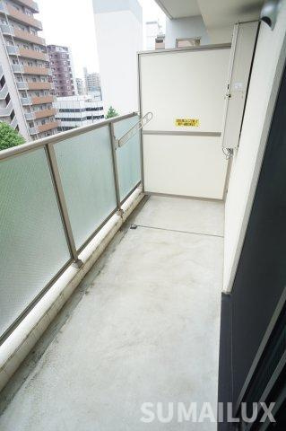 熊本市中央区新大江１丁目の賃貸マンションのバルコニー