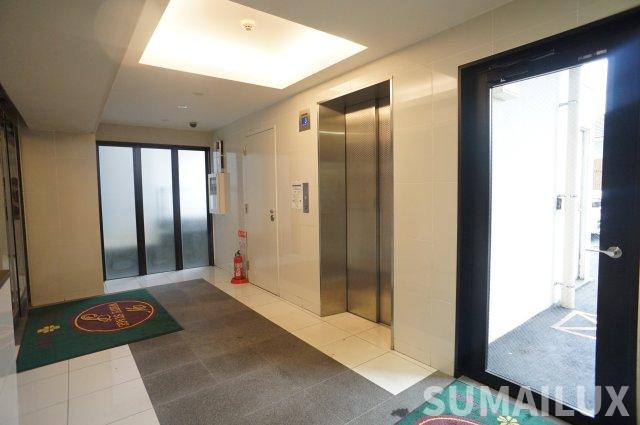 熊本市中央区新大江１丁目の賃貸マンションのロビー
