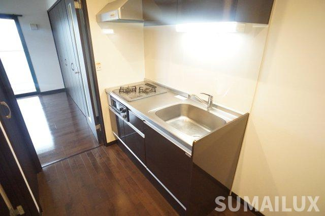 熊本市中央区新大江１丁目の賃貸マンションのキッチン