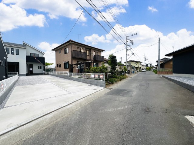 太田由良町の前面道路含む現地写真|車の通りも少なく駐車も楽々♪