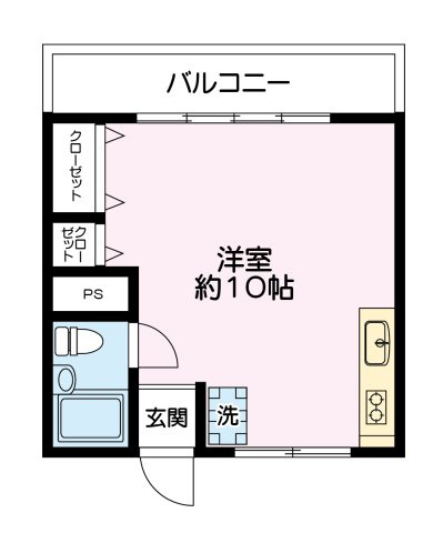 【間取り】 | コーポアザミ