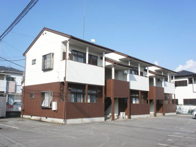 【外観】 | アズマハイツ | ツートンカラーのオシャレな外観♪