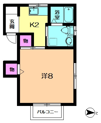 【間取り】 | アイリスライフ山陵