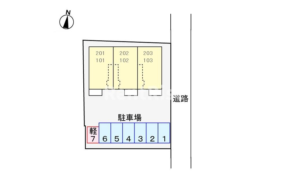 リアンの駐車場|駐車場