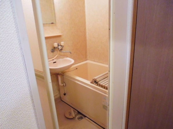 メゾンロンノルの浴室