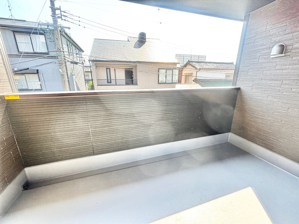 リーブルガーデン蟹江町西之森　全1棟　新築戸建のバルコニー|バルコニーがあります