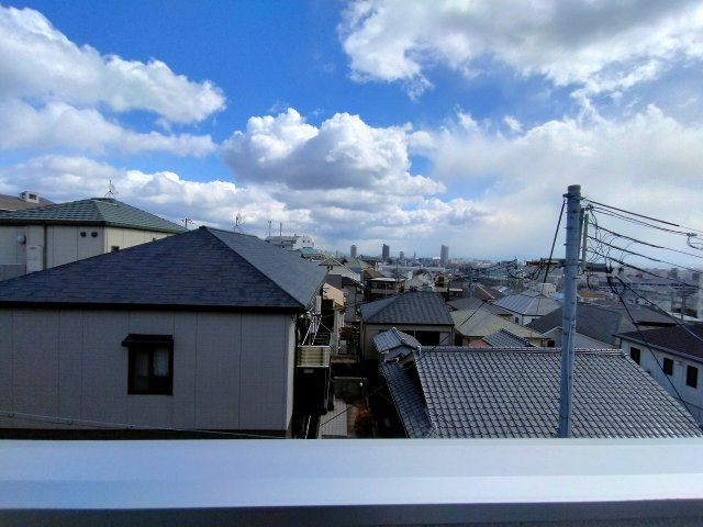 神戸市長田区房王寺町３丁目のアパートの展望|眺望