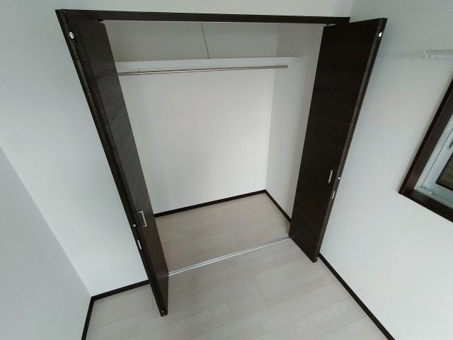 神戸市長田区房王寺町３丁目のアパートの収納|クローゼット