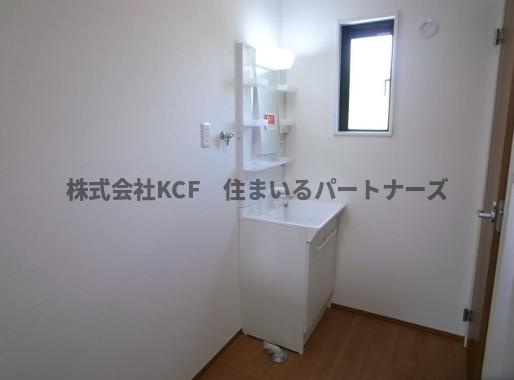 ヴォールデア田主丸の洗面所|広い洗面スペース