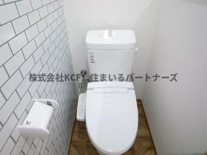 ヴォールデア田主丸のトイレ|ゆったりとした空間のトイレです