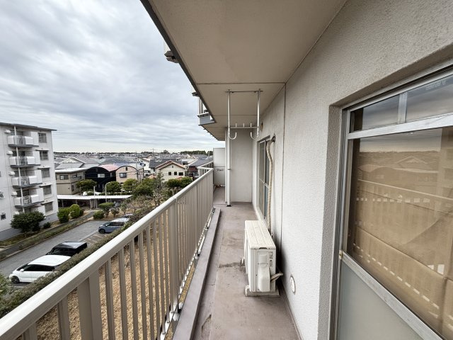 広いバルコニー★
