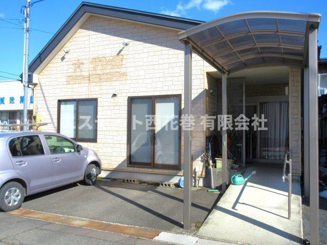 若葉町　サンガ貸事務所のエントランス