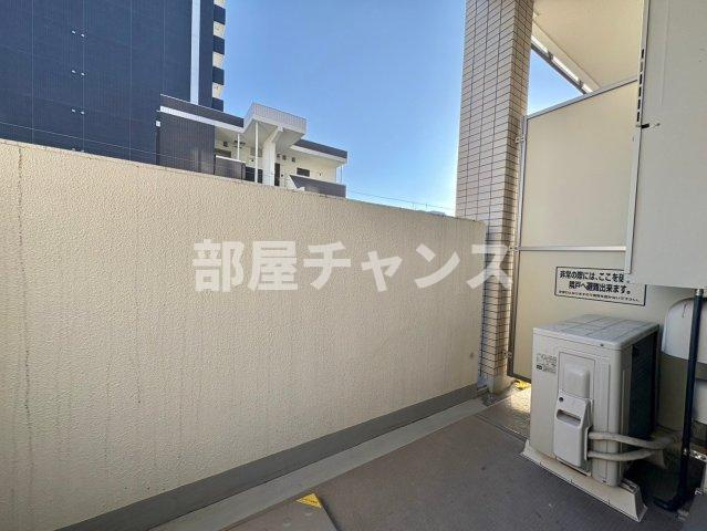 ルクール金山のバルコニー