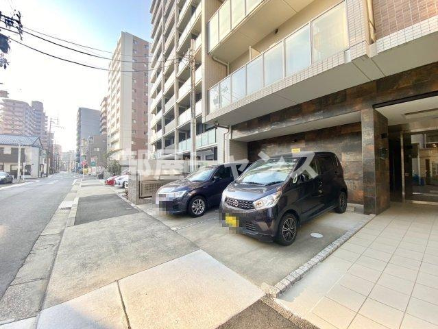 ルクール金山の駐車場