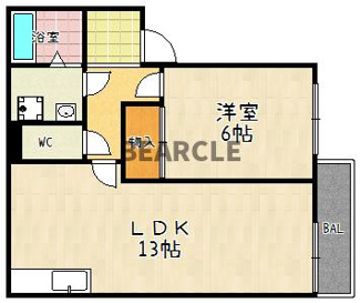 【間取り】 | リュシオル石山