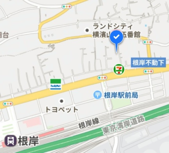 メゾンＭＫの地図