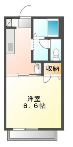 アヴェニール　Ⅰの間取り