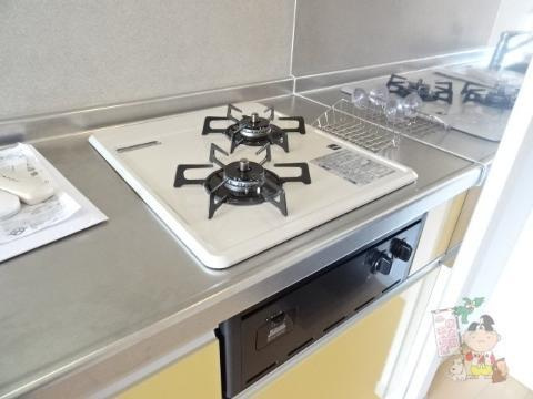 アヴェニール　Ⅰの設備|ガスコンロ