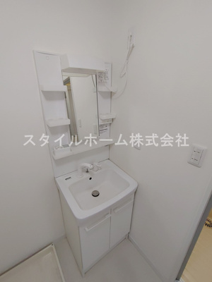 【洗面所】 | 白河ハイツ | イメージ写真です。