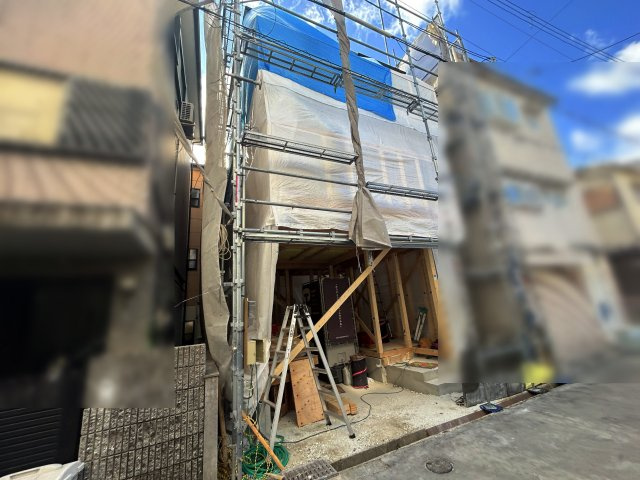 箕面市牧落３丁目　新築戸建の外観
